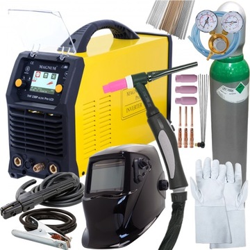 Spawarka AC DC Inwertorowa TIG 200A THF 238 Zestaw