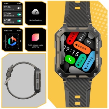 SMARTWATCH УМНЫЕ ЧАСЫ ВОЕННЫЕ ВОЕННЫЕ МОРОЗОСТОЙКИЕ EN MENU БЕСПЛАТНЫЙ ФИЛЬМ