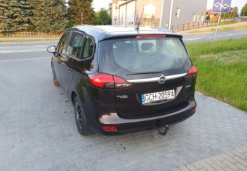 Opel Zafira C Tourer 1.4 Turbo ECOTEC 140KM 2012 Opel Zafira 1.4 140KM 6-Biegow 5-Osob 1-Wlasciciel Zarejestrowany w PL, zdjęcie 3