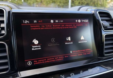 Citroen C5 Aircross I SUV 1.5 BlueHDI 131KM 2019 Citroen C5 Aircross 130KM AUTOMAT virtual cockpit BEZWYPADKOWY gwarancj, zdjęcie 20