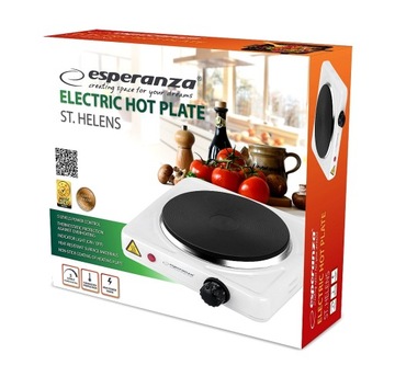 МАЛЕНЬКАЯ ПОРТАТИВНАЯ ЭЛЕКТРИЧЕСКАЯ ПЛИТА С ОДНОЙ ГОРЕЛКОЙ