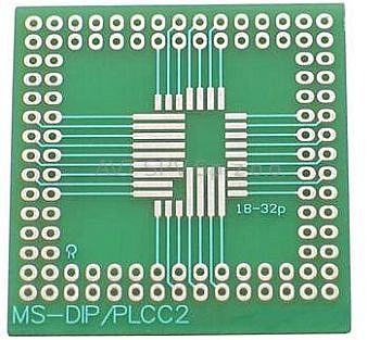 Płytka uniwersalna do SMD PLCC2