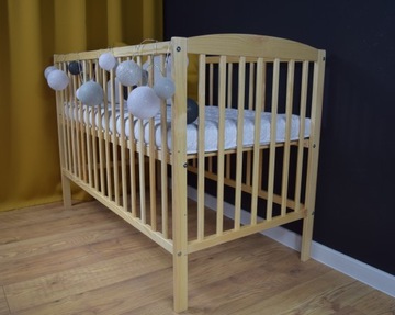 Кровать ЭЛА, ч/б, сосна, с диваном, 120х60