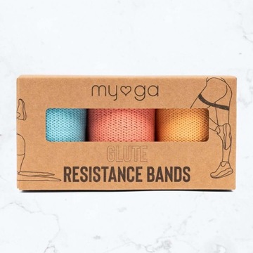 фитнес-резинки Myga Glute Resistance Bands