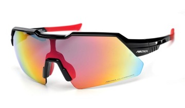 OKULARY ROWEROWE Z POWŁOKĄ LUSTRZANĄ DUŻE ARCTICA S-315A UV400