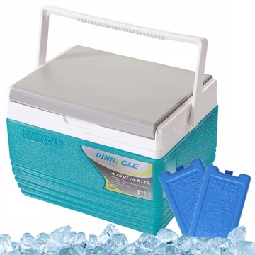 Mały pojemnik mrożący Pinnacle TPX 6006 4,5L turkusowa + 2 wkłady chłodzące