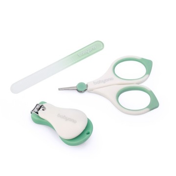 BABYONO ZESTAW KOSMETYCZNY DO PAZNOKCI NOŻYCZKI