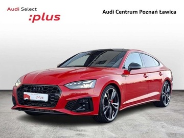 Audi A5 F5 Coupe Facelifting 2.0 40 TFSI 204KM 2024 Audi A5 Sportback 40 TFSI mHEV Quattro Sline Stronic KamCofHAKMatrixLEDPan