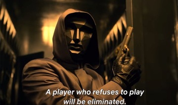 SQUID GAME COSPLAY Маска хозяина ХЭЛЛОУИН