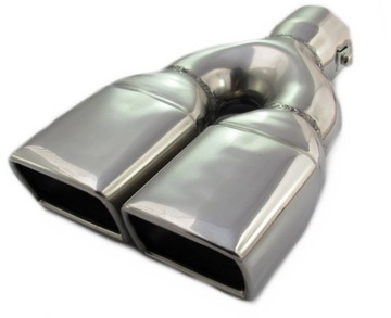 ВЫХЛОПНЫЙ НАКОНЕЧНИК, ДВОЙНОЙ ГЛУШИТЕЛЬ, ДИФФУЗОР