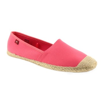 Różowe Tkanina Buty Espadryle Big Star r.40