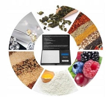 ЭЛЕКТРОННЫЕ ЦИФРОВЫЕ КУХОННЫЕ ВЕСЫ 500G 0,01г