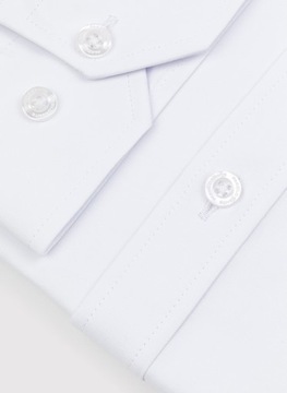 Biała klasyczna koszula męska Regular Fit PAKO LORENTE 4XL