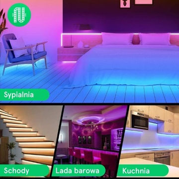 Светодиодная лента 5M RGB 5050 WIFI TUYA MOBILE APPLICATION