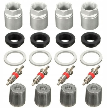 4 zestawy TPMS zestawy naprawczy ciśnienie w opon