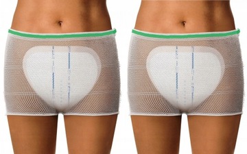 2x Majtki siatkowe poporodowe Molipants XL