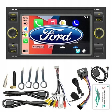 Radio samochodowe 2din Android GPS dla Ford Mondeo S-max Focus C-MAX kuga
