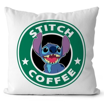 PODUSZKA STICH LILO I STICH PREZENT DLA DZIECKA JASIEK 40X40 CM MIKROFIBRA