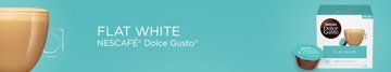 Капсулы Nescafe Dolce Gusto Flat White, 16 порций кофе.