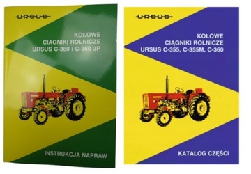 INSTRUKCJA NAPRAW + KATALOG CZĘŚCI URSUS C-360 360