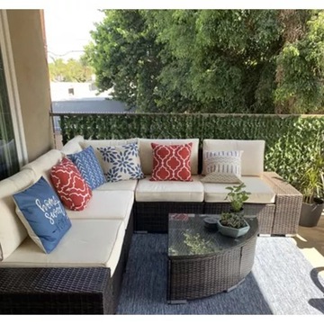 Искусственная стена из хеджирования плющ