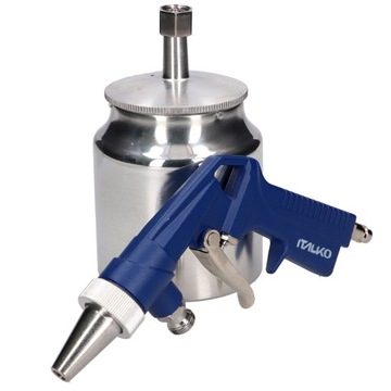PISTOLET DO PIASKOWANIA METALOWY ZBIORNIK 1L ITALKO