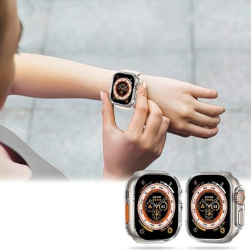 ETUI DO APPLE WATCH ULTRA 49MM, CASE NA EKRAN 360