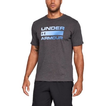 UNDER ARMOUR T-SHIRT TEAM ISSUE WORDMARK SS GREY