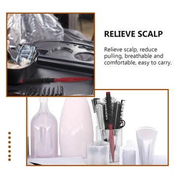 Круглая щетка для бороды Мини-щипцы для завивки щетины кабана