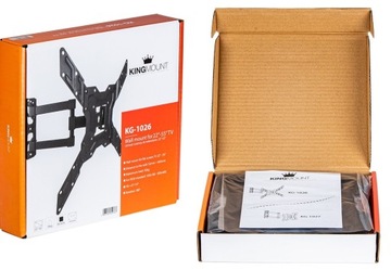 OBROTOWY UCHWYT TELEWIZOR TV WIESZAK LCD LED 22-55