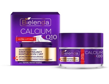 BIELENDA CALCIUM + Q10 KREM NAPINAJĄCY POD OCZY W SŁOICZKU 15ml