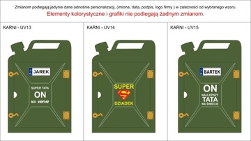 KANISTER BAREK PREZENT DZIEŃ BABCI DZIADKA NADRUK