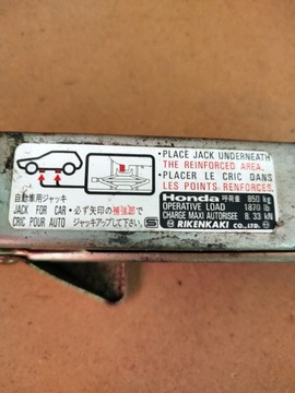 HONDA JAZZ ZVEDÁK VOZIDLOVÝ ORIGINÁLNÍ