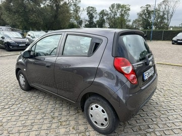 Chevrolet Spark II Hatchback facelifting 1.0L DOHC 68KM 2013 Chevrolet Spark 1.0 Benzyna 68KM salon polska, zdjęcie 3