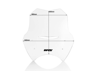 Лобовое стекло WRS BMW R 1150 R 01-06 для мотоцикла, яркое