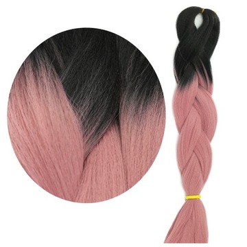 Pasma syntetyczne WŁOSY kolorowe warkocze dredy