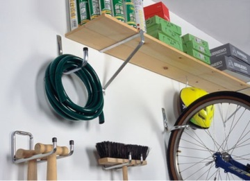 ИЗОГНУТЫЙ КРЮК ДЛЯ ПОДВАЛА ГАРАЖА ДЛЯ АКСЕССУАРОВ 80x120