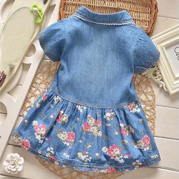 2022 New Toddler Baby Girls Floral Print Bowknot S