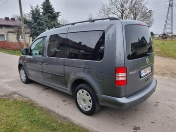 Volkswagen Caddy III Kombi Facelifting 1.6 TDI 102KM 2012 Volkswagen Caddy L2 Długi / Zadbany / Org., zdjęcie 5