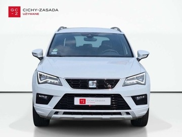 Seat Ateca SUV 2.0 TSI 190KM 2018 Seat Ateca Salon Polska FR 4drive Skory Elektryczne fotele Navi 2.0, zdjęcie 7