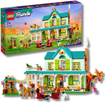 LEGO FRIENDS 41730 DOM AUTUMN Duży Zestaw 4 Figurki Stajnia Farma Klocki 7+
