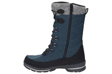 AMERICAN CLUB SN10 ИЗОЛИРОВАННЫЕ ТРАПЕРЫ ЗИМНЯЯ ОБУВЬ ЖЕНСКИЕ СНЕЖНЫЕ БОТИНКИ ТЕМНО-СИНИЕ 37