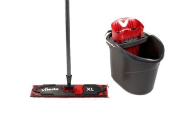 Ведро Vileda Ultramax XL и плоская швабра 42 см