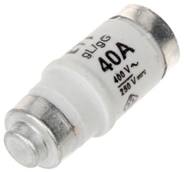 WKŁADKA topikowa D02 BEZPIECZNIK 40A gL/gG 400V
