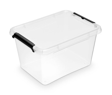 POJEMNIK PUDEŁKO Z POKRYWĄ PLASTIKOWY ORGANIZER 2 l