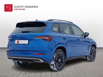 Skoda Karoq Crossover Facelifting 1.5 TSI ACT 150KM 2024 Skoda Karoq Sportline 1,5 TSI DSG FV VAT23 Salon polska 1.5 Benzyna, zdjęcie 4