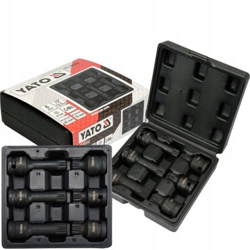 НАСАДКИ YATO УДАРНЫЕ Г-образные ГОЛОВКИ M14-M16 1/2