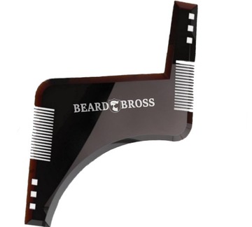Набор для бороды BRUSH TEMPLATE COMB kartacz