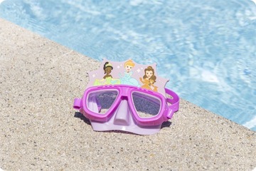 МАСКА ДЛЯ ДАЙВИНГА ДЛЯ ПЛАВАНИЯ ДЕВУШКЕ ДЛЯ БАССЕЙНА ОЧКИ ПРИНЦЕССА