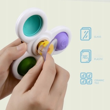 Набор из 3 присосок для волчка